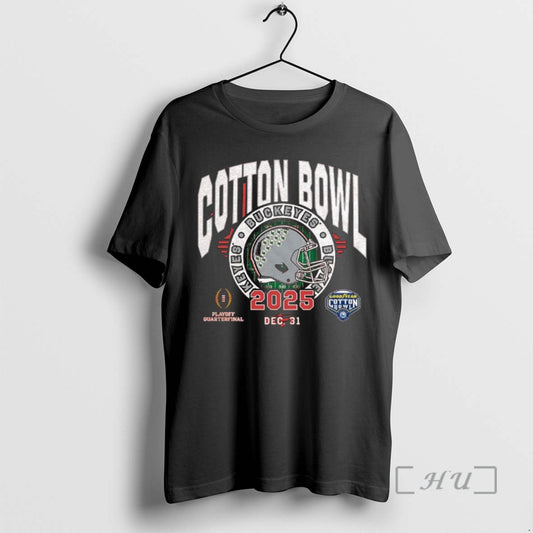 Officials Ohio State Cfp Cotton Bowl December 31 2025 T-Shirts, Hoodie, Sweatshirt | AU18TeeNovaLab.com