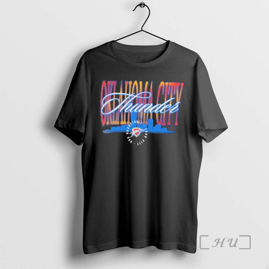 Officials Oklahoma City Thunder Chase Chrome Skyline T-Shirts, Hoodie, Sweatshirt | AU18TeeNovaLab.com