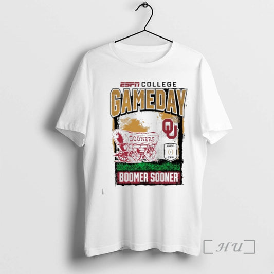 Officials Oklahoma Sooners Cfp Gameday 1st Round Mascot Boomer Sooner T-Shirts, Hoodie, Sweatshirt | AU18TeeNovaLab.com
