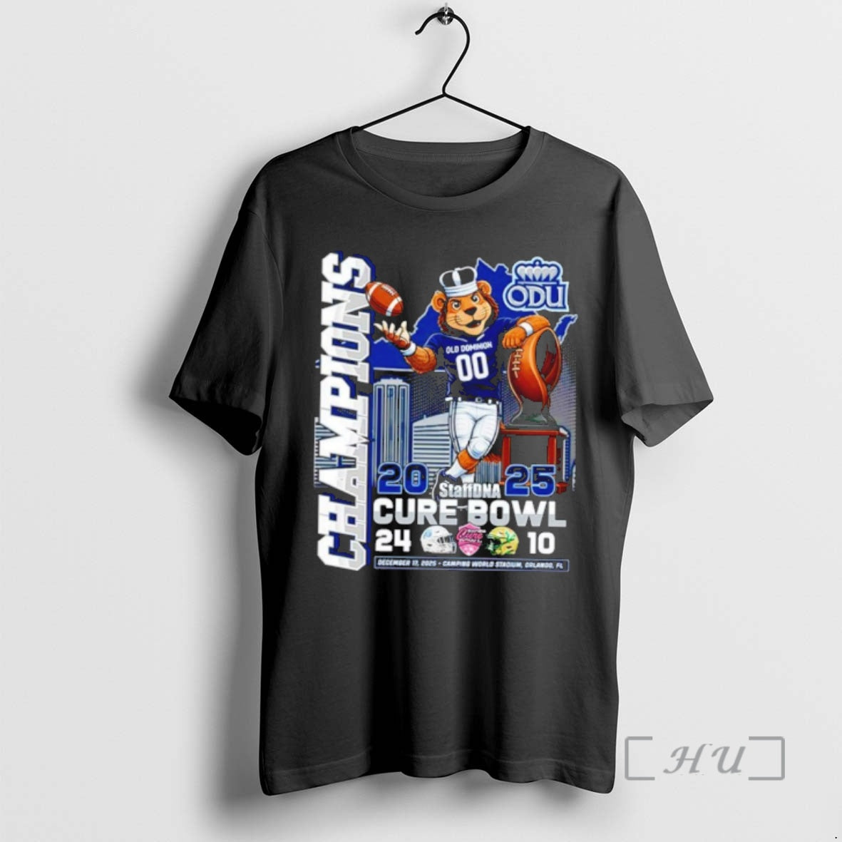 Officials Old Dominion Monarchs 2025 Cure Bowl Champions T-Shirts, Hoodie, Sweatshirt | AU18TeeNovaLab.com