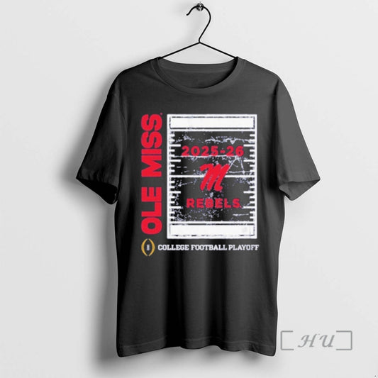Officials Ole Miss Cfp Playoffs 2025 Fieldhouse T-Shirts, Hoodie, Sweatshirt | AU18TeeNovaLab.com