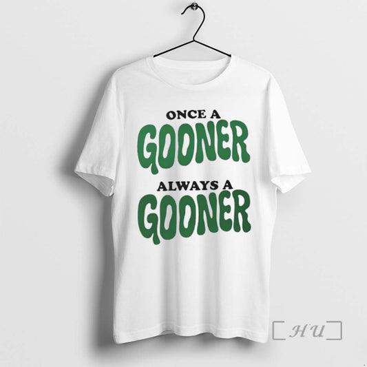 Officials Once A Gooner Always A Gooner Graphic T-Shirts, Hoodie, Sweatshirt | AU18TeeNovaLab.com
