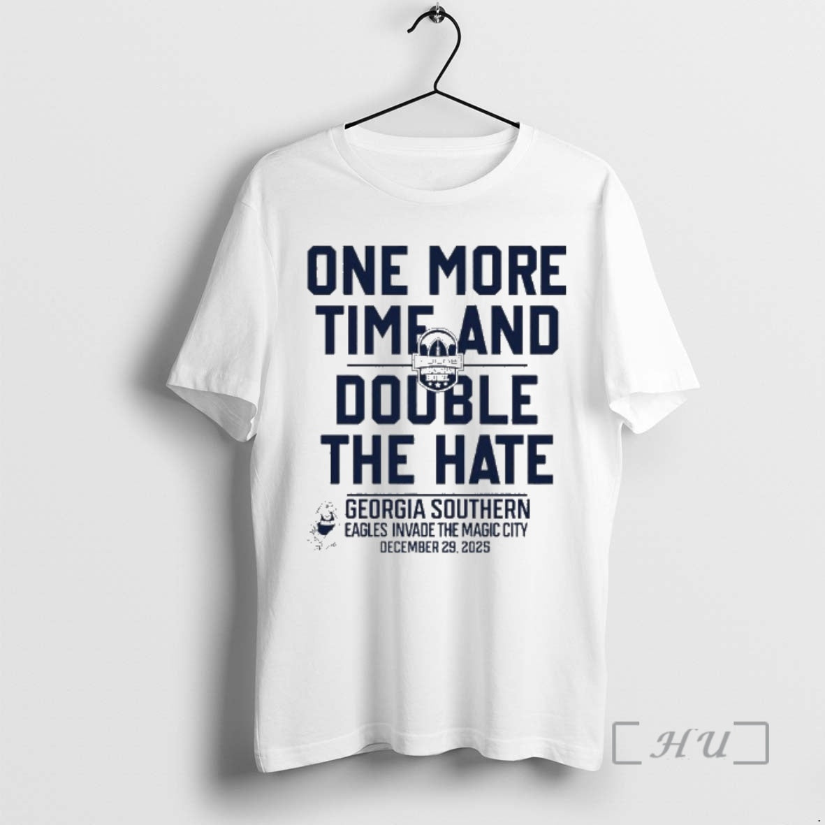 Officials One More Time And Double The Hate Georgia Southern 2025 Birmingham Bowl Premium T-Shirts, Hoodie, Sweatshirt
