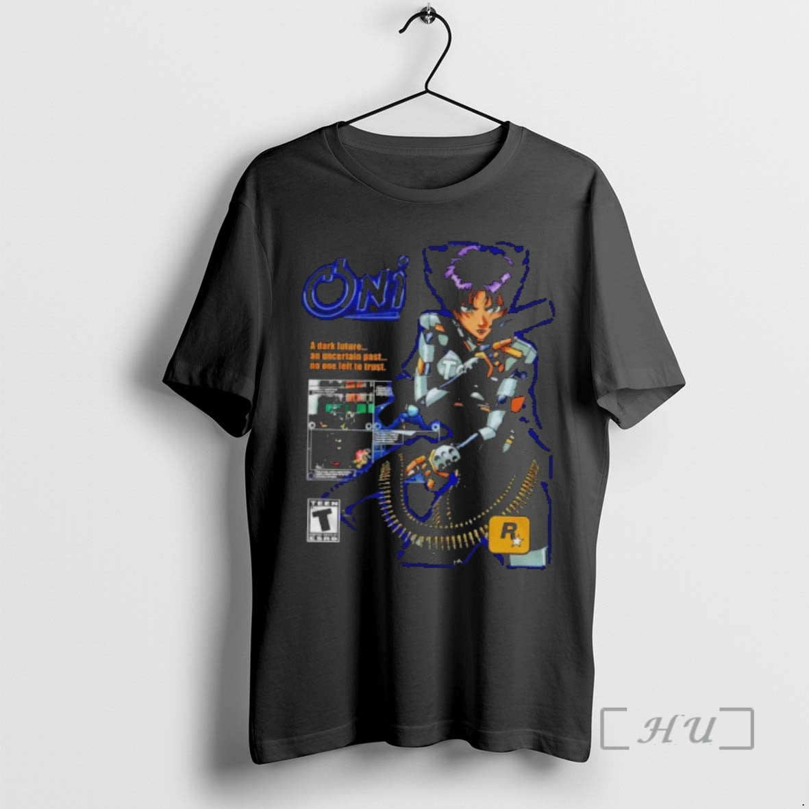 Officials Oni A Dark Future An Uncertain Past No One Left To Trust Premium T-Shirts, Hoodie, Sweatshirt | AU18TeeNovaLab.com