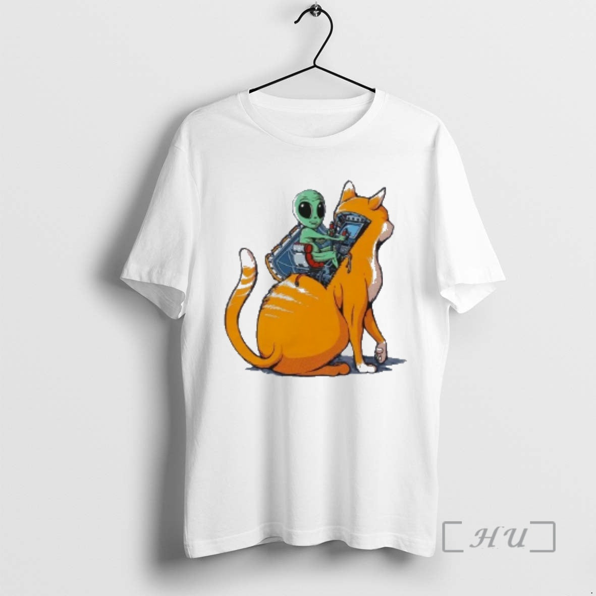 Officials Orange Cat Alien T-Shirts, Hoodie, Sweatshirt | AU18TeeNovaLab.com