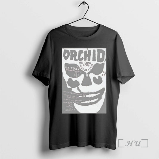 Officials Orchid The Doom Loop World Tour 2026 T-Shirts, Hoodie, Sweatshirt | AU18TeeNovaLab.com
