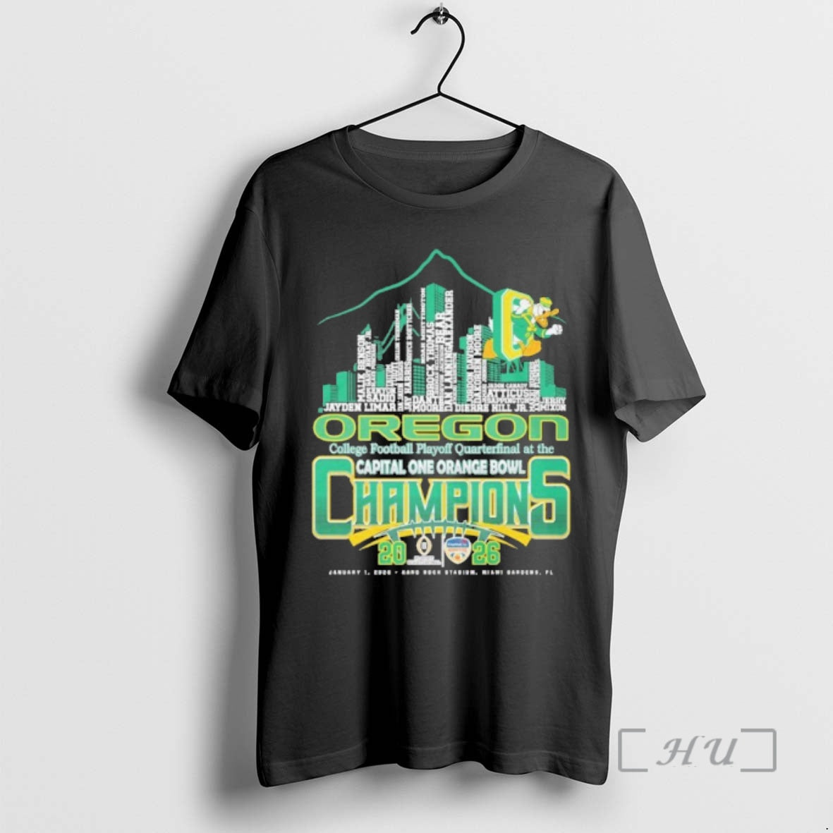 Officials Oregon Capital One Orange Bowl Champions 2026 T-Shirts, Hoodie, Sweatshirt | AU18TeeNovaLab.com