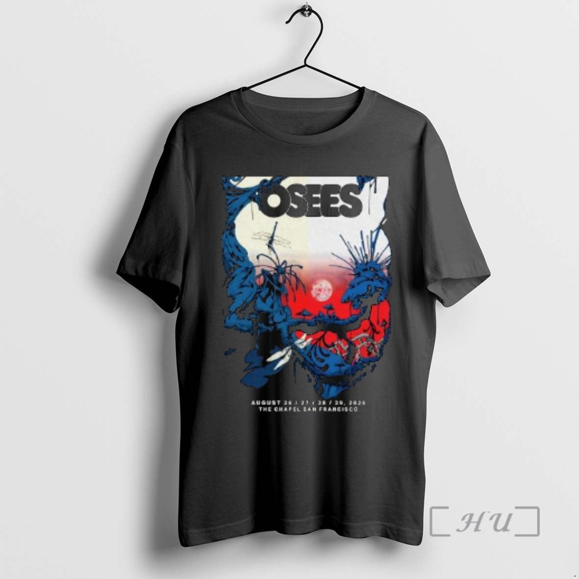 Officials Osees August 26 29 2026 The Chapel In San Francisco Ca Circle Black Premium T-Shirts, Hoodie, Sweatshirt
