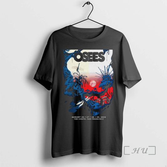 Officials Osees August 26 29 2026 The Chapel In San Francisco Ca Premium T Shirts Hoodie, Sweatshirt | AU18TeeNovaLab.com