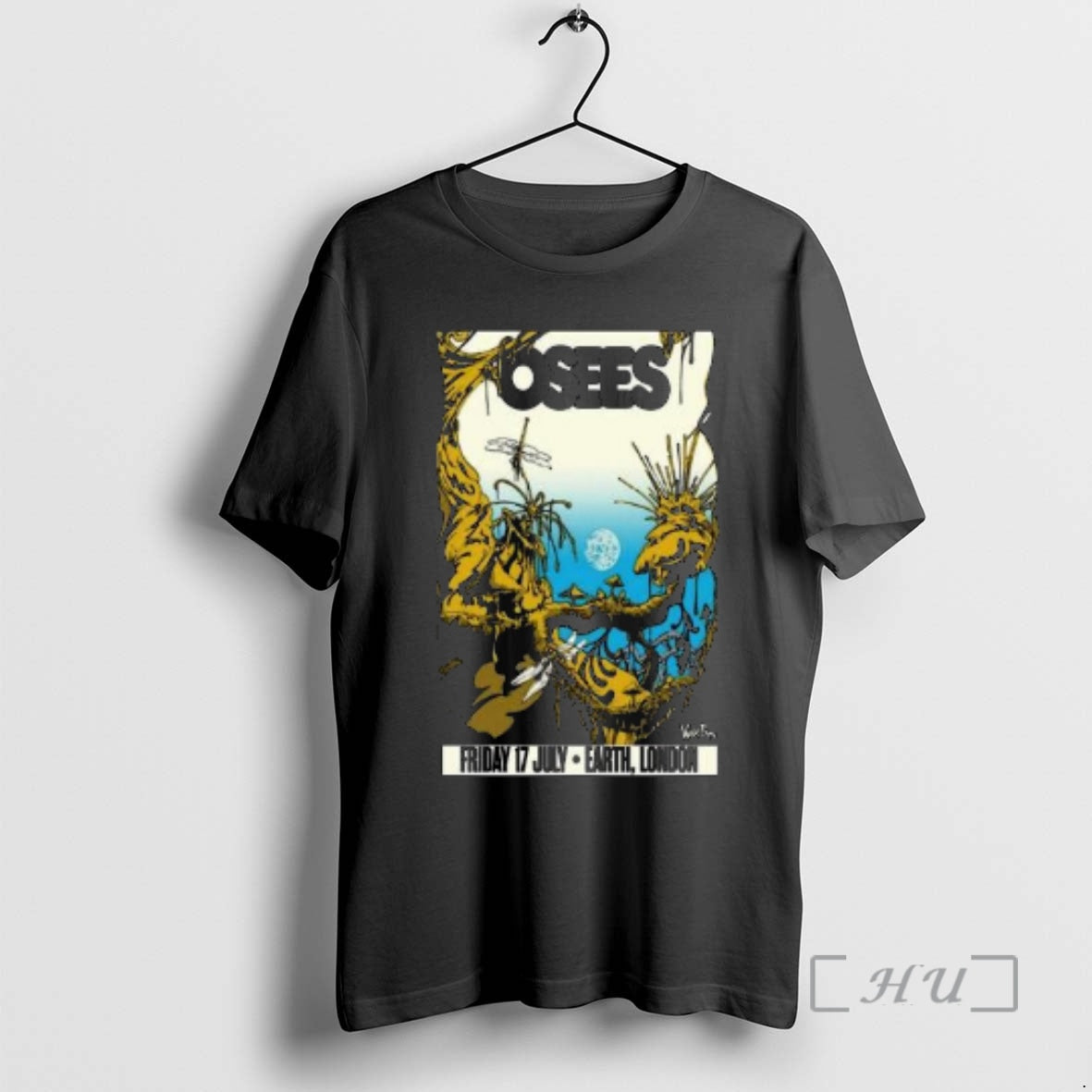Officials Osees London Uk July 17 2026 Circle Black T-Shirts, Hoodie, Sweatshirt | AU18TeeNovaLab.com