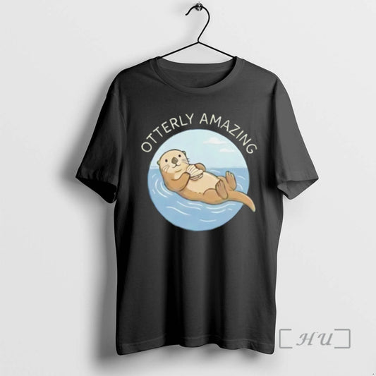 Officials Otterly Amazing Cartoon T-Shirts, Hoodie, Sweatshirt | AU18TeeNovaLab.com