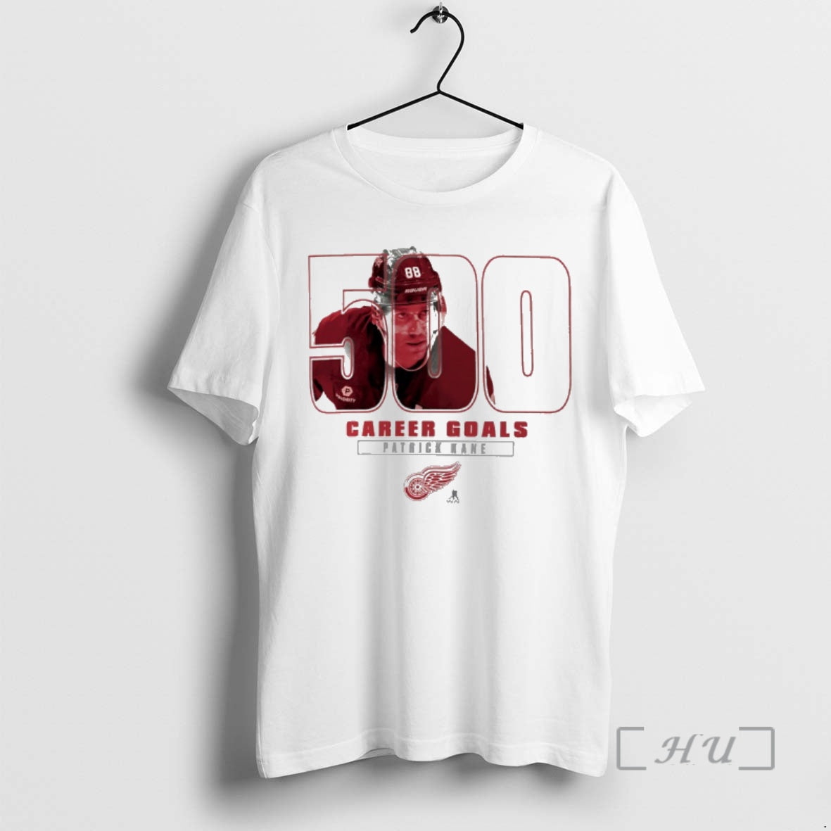 Officials Patrick Kane Detroit Red Wings 500 Career Goals Milestone T-Shirts, Hoodie, Sweatshirt | AU18TeeNovaLab.com