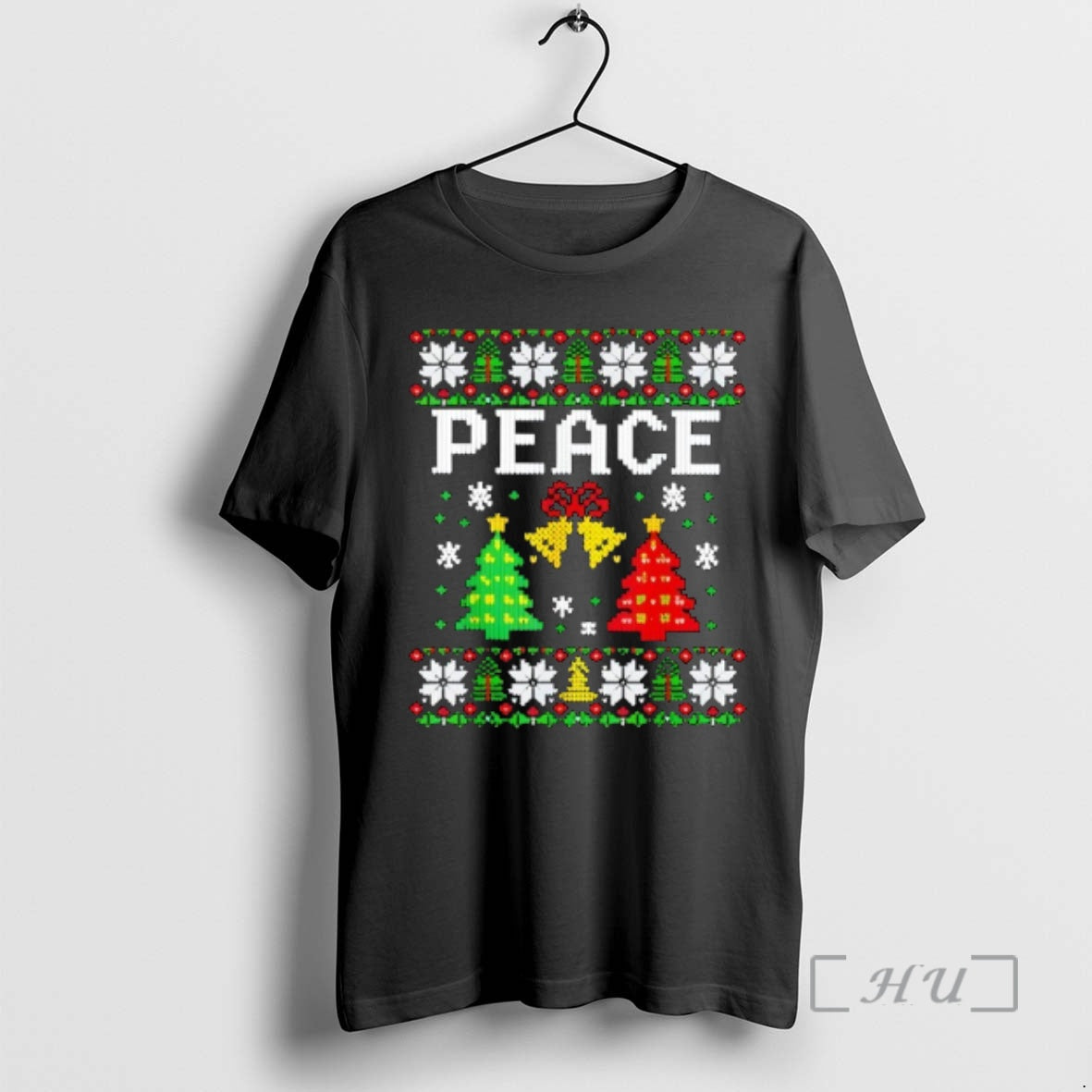 Officials Peace I Come In Peace Couple Matching Ugly Christmas T-Shirts, Hoodie, Sweatshirt | AU18TeeNovaLab.com