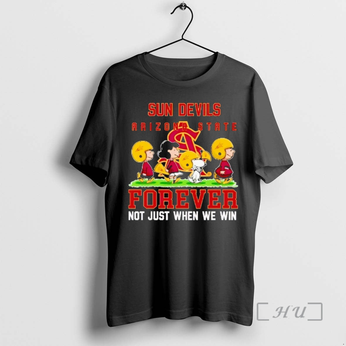 Officials Peanuts Arizona State Sun Devils Forever Not Just When We Win Premium T Shirts Hoodie, Sweatshirt