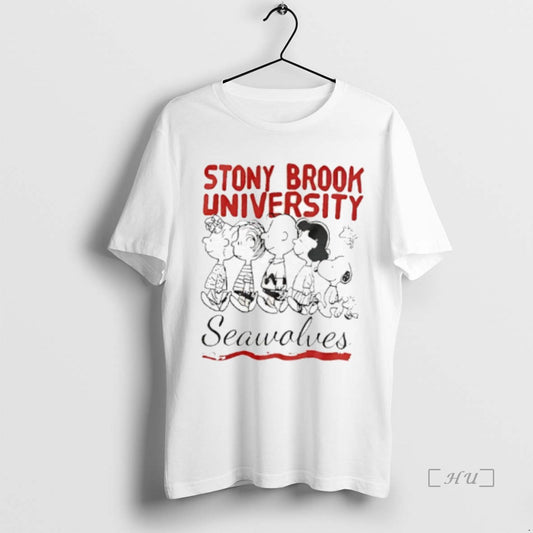Officials Peanuts Gang Bundle Stony Brook University Seawolves T-Shirts, Hoodie, Sweatshirt | AU18TeeNovaLab.com