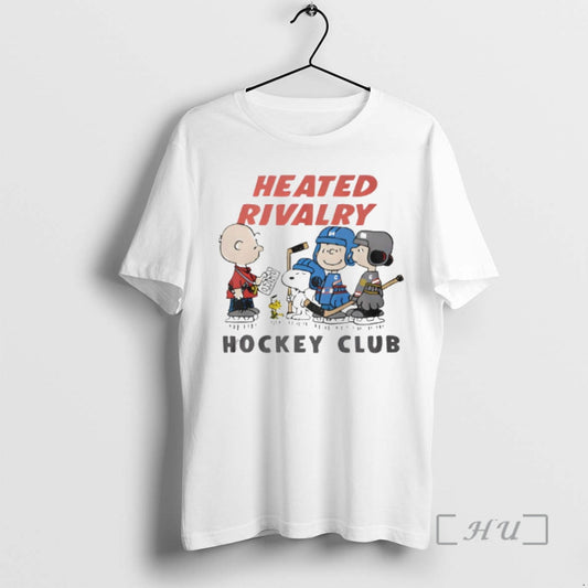 Officials Peanuts Characters Heated Rivalry Hockey Club T-Shirts, Hoodie, Sweatshirt | AU18TeeNovaLab.com