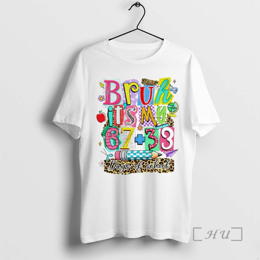 Officials Pencil Coquette Bruh Its My 67 38 Days Of School Premium T Shirts Sweater Hoodie, Sweatshirt | AU18TeeNovaLab.com