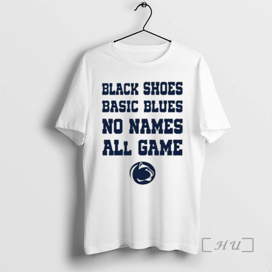 Officials Penn State Nittany Lions Black Shoes Basic Blues No Names All Game Circle White T-Shirts, Hoodie, Sweatshirt