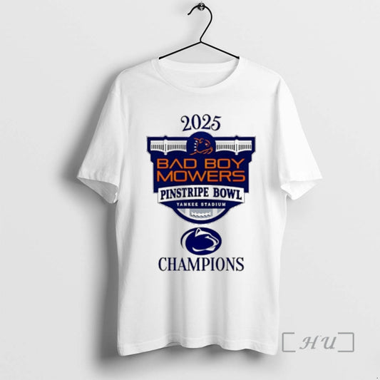 Officials Penn State Football 2025 Pinstripe Bowl Champions Classic T-Shirts, Hoodie, Sweatshirt | AU18TeeNovaLab.com