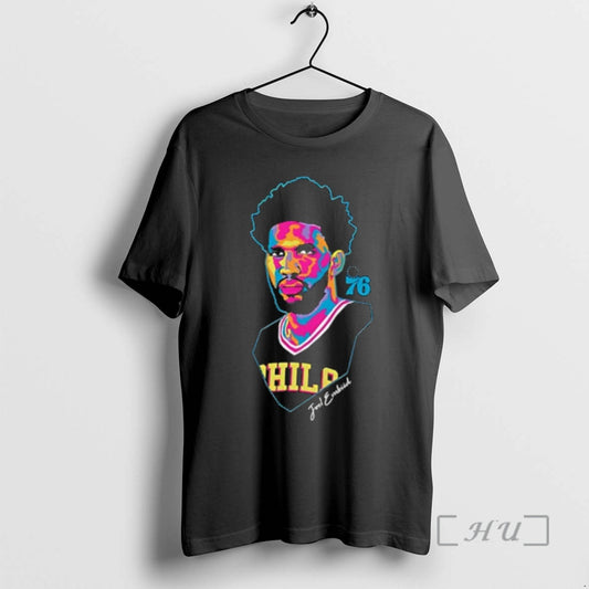 Officials Philadelphia 76ers Joel Embiid Artist Design T-Shirts, Hoodie, Sweatshirt | AU18TeeNovaLab.com