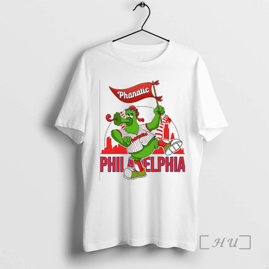 Officials Phillie Phanatic Dancing Philadelphia Phillies Baseball Skyline Mascot T-Shirts, Hoodie, Sweatshirt