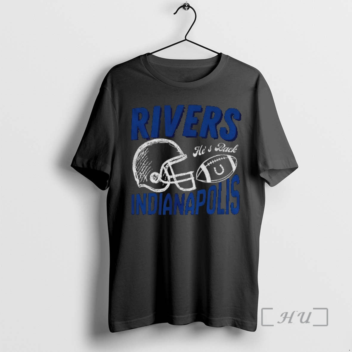 Officials Phillip Rivers Hes Back Indianapolis Colts Football T-Shirts, Hoodie, Sweatshirt | AU18TeeNovaLab.com