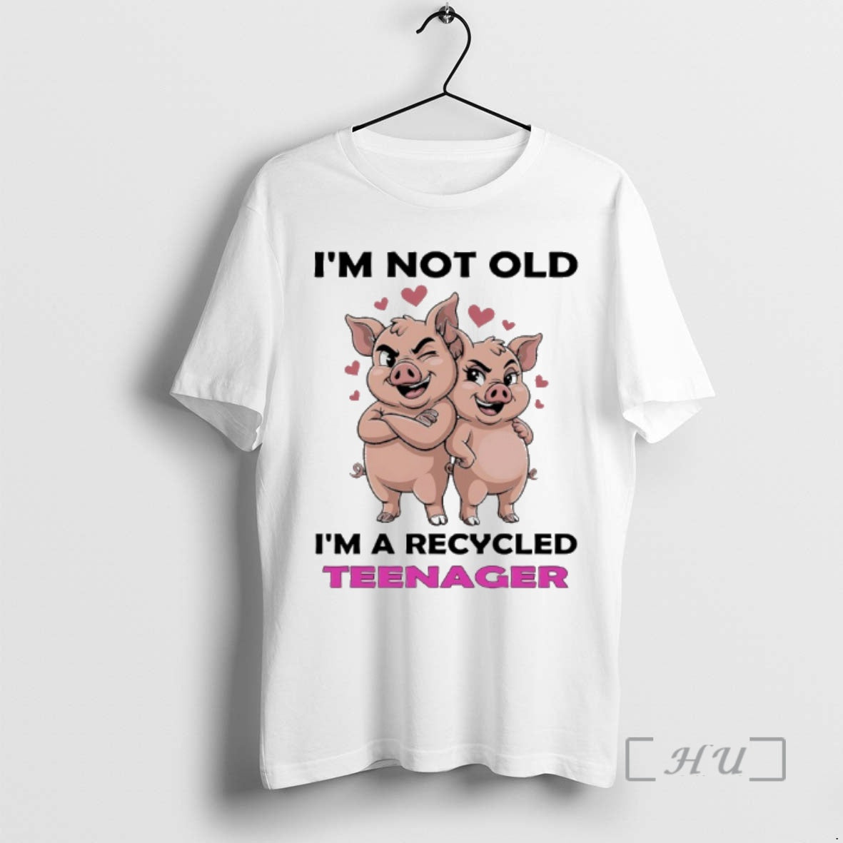 Officials Pig Im Not Old Im A Recycled Teenager T-Shirts, Hoodie, Sweatshirt | AU18TeeNovaLab.com