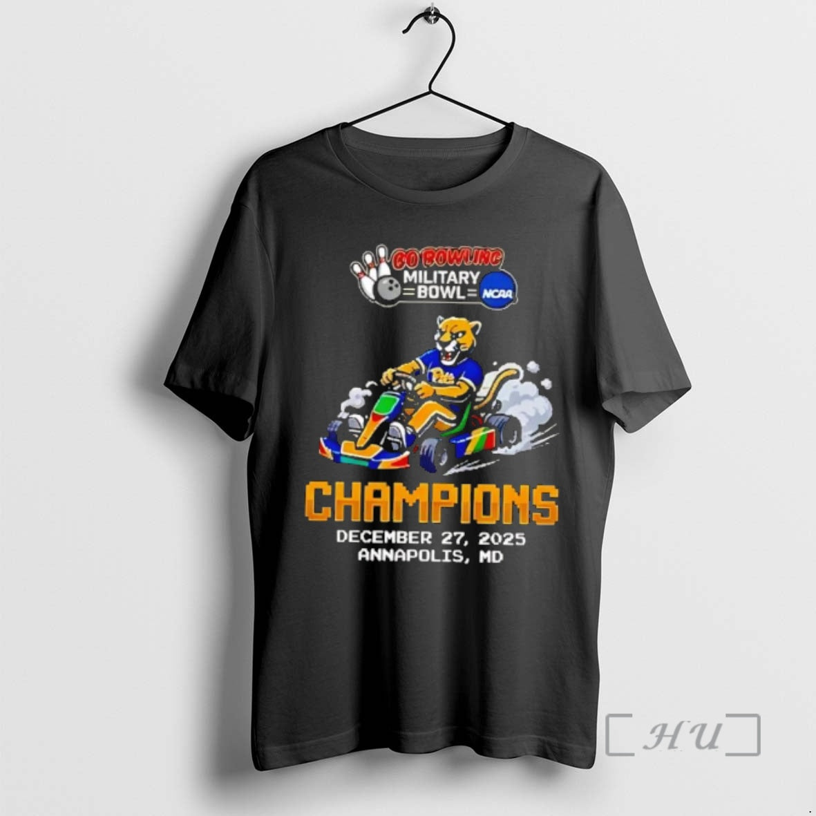 Officials Pittsburgh Panthers Go Bowling Military Bowl Champions 2025 Memorial Stadium Annapolis Maryland Premium...