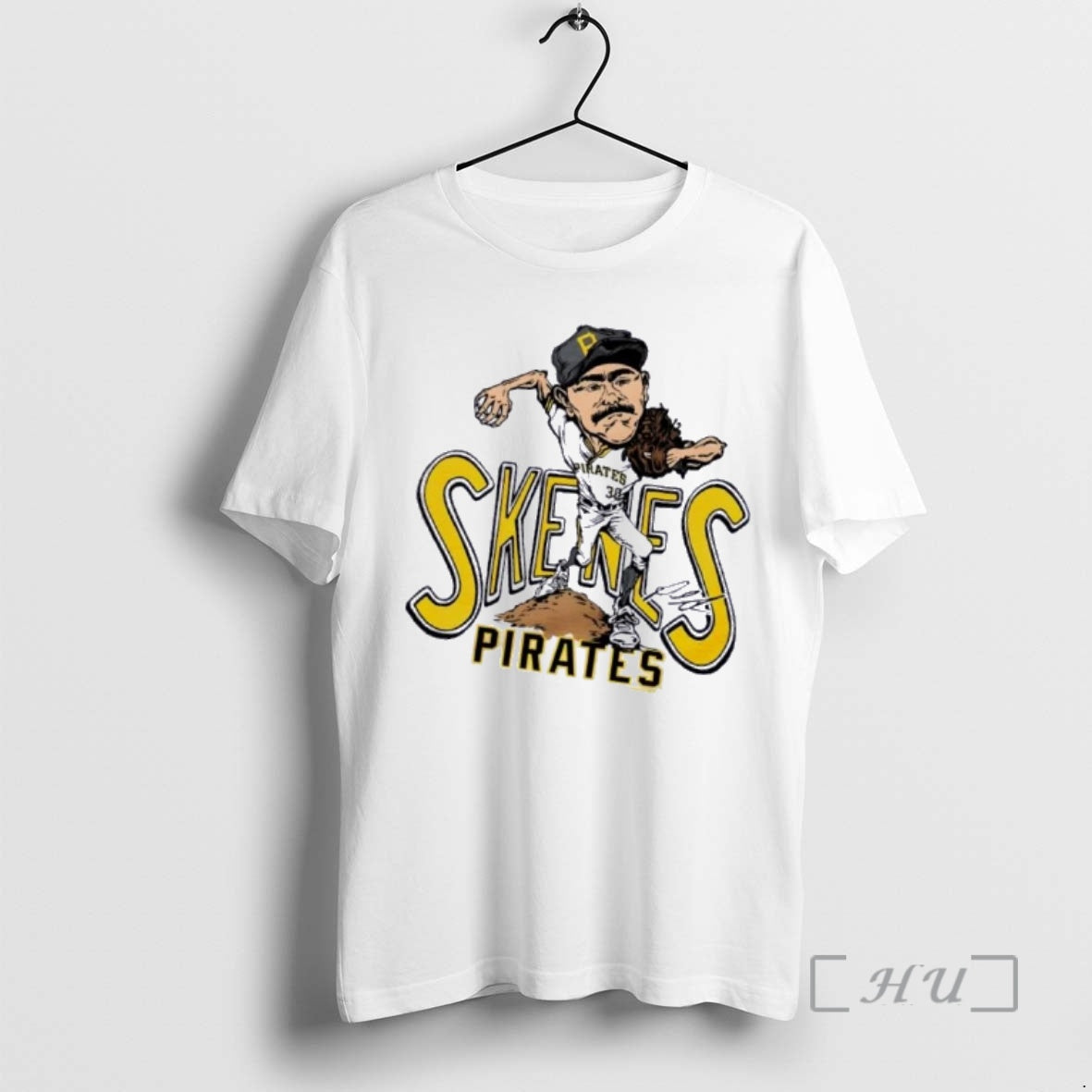 Officials Pittsburgh Pirates Paul Skenes Baseball Caricature Signature T-Shirts, Hoodie, Sweatshirt | AU18TeeNovaLab.com