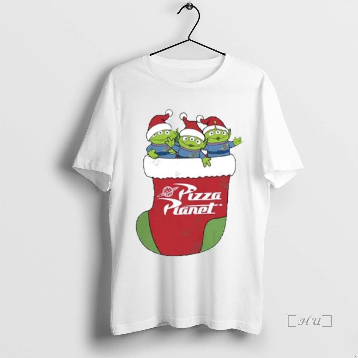 Officials Pizza Planet Alien Christmas Stocking Ornaments T-Shirts, Hoodie, Sweatshirt | AU18TeeNovaLab.com