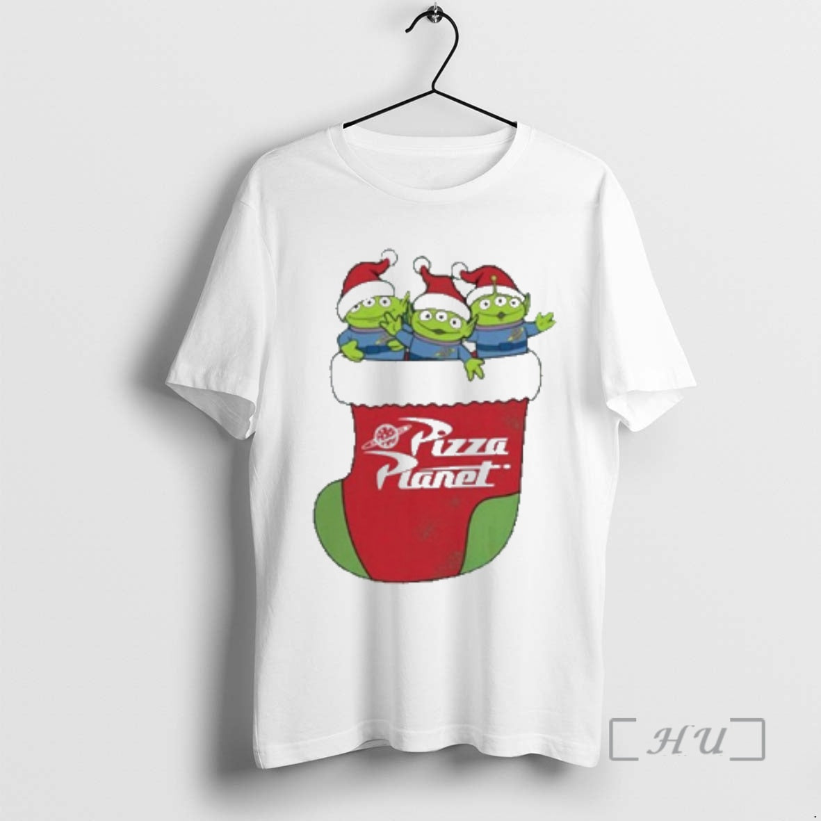 Officials Pizza Planet Alien Christmas Stocking T-Shirts, Hoodie, Sweatshirt | AU18TeeNovaLab.com