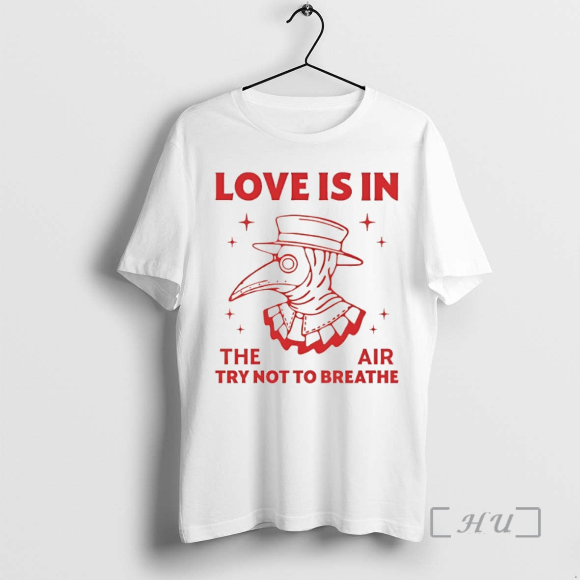 Officials Plague Doctor Love Is In The Air Try Not To Breathe Premium T Shirts Hoodie, Sweatshirt | AU18TeeNovaLab.com