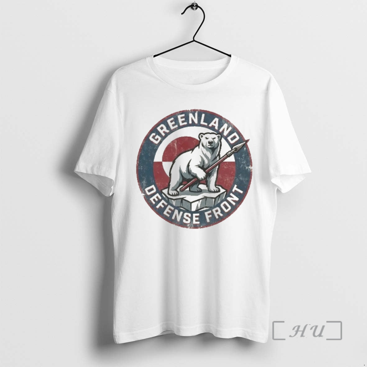 Officials Polar Bear Greenland Defense Front Hands Off Greenland Logo T-Shirts, Hoodie, Sweatshirt | AU18TeeNovaLab.com