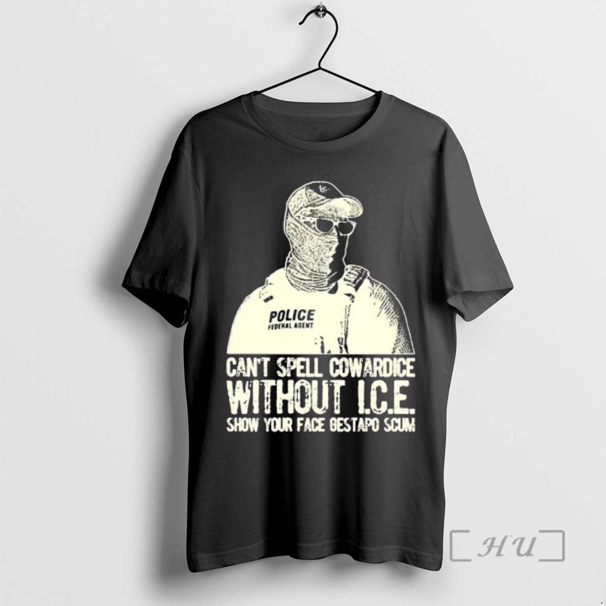 Officials Police Cant Spell Cowardice Without I C T-Shirts, Hoodie, Sweatshirt | AU18TeeNovaLab.com