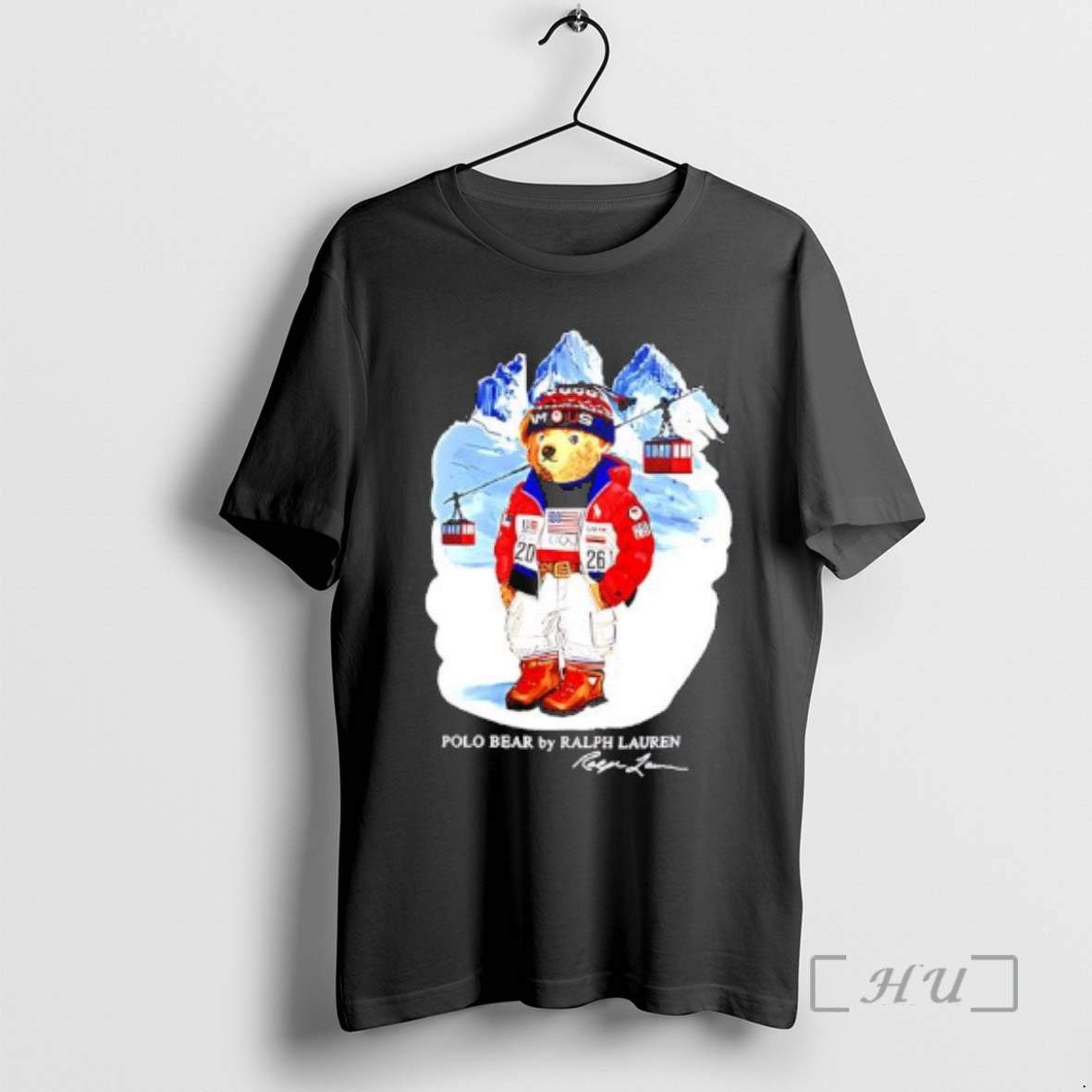 Officials Polo Ralph Lauren Team Usa Polo Bear Ice T-Shirts, Hoodie, Sweatshirt | AU18TeeNovaLab.com