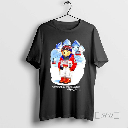 Officials Polo Ralph Lauren Team Usa Polo Bear Ice T-Shirts, Hoodie, Sweatshirt | AU18TeeNovaLab.com