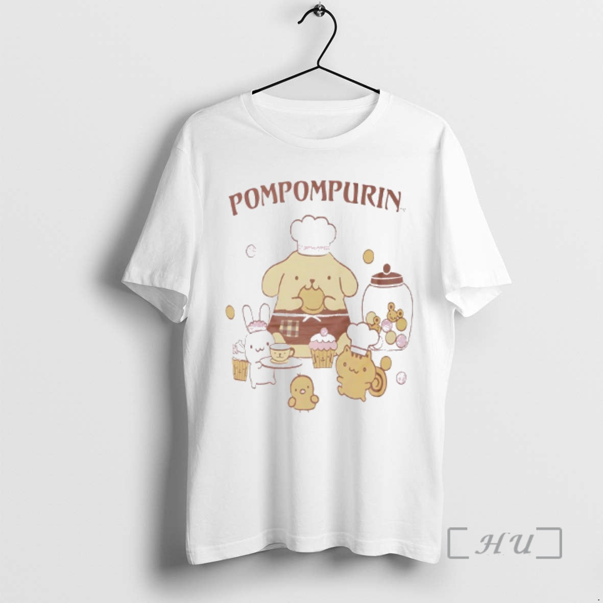 Officials Pompompurin Makes Cake Cartoon T-Shirts, Hoodie, Sweatshirt | AU18TeeNovaLab.com
