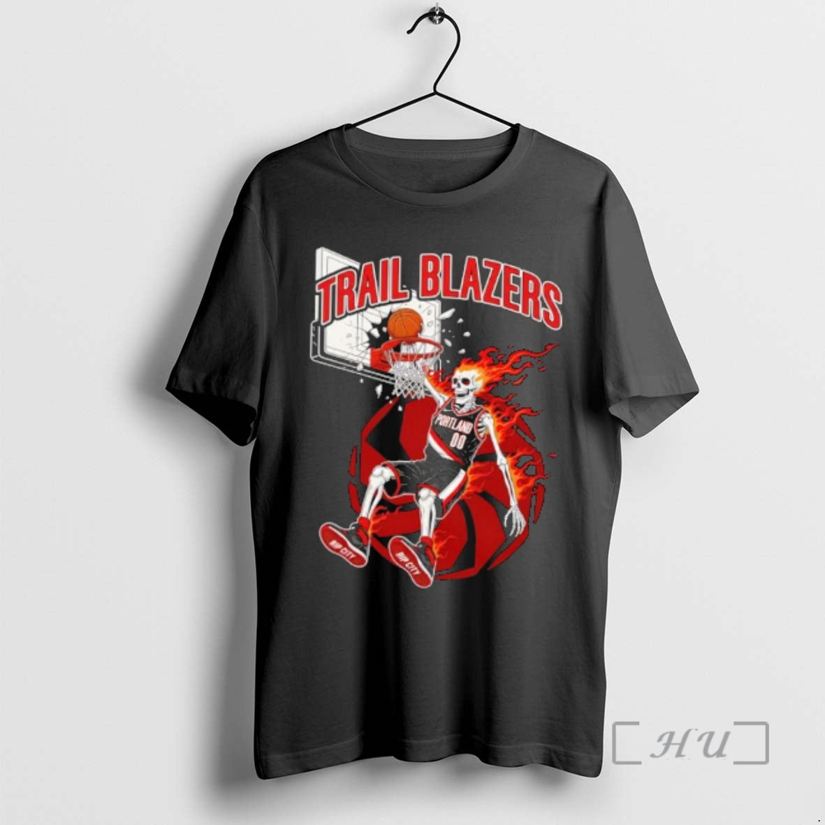 Officials Portland Trail Blazers Mens Basketball Skeleton Player Fire T-Shirts, Hoodie, Sweatshirt | AU18TeeNovaLab.com