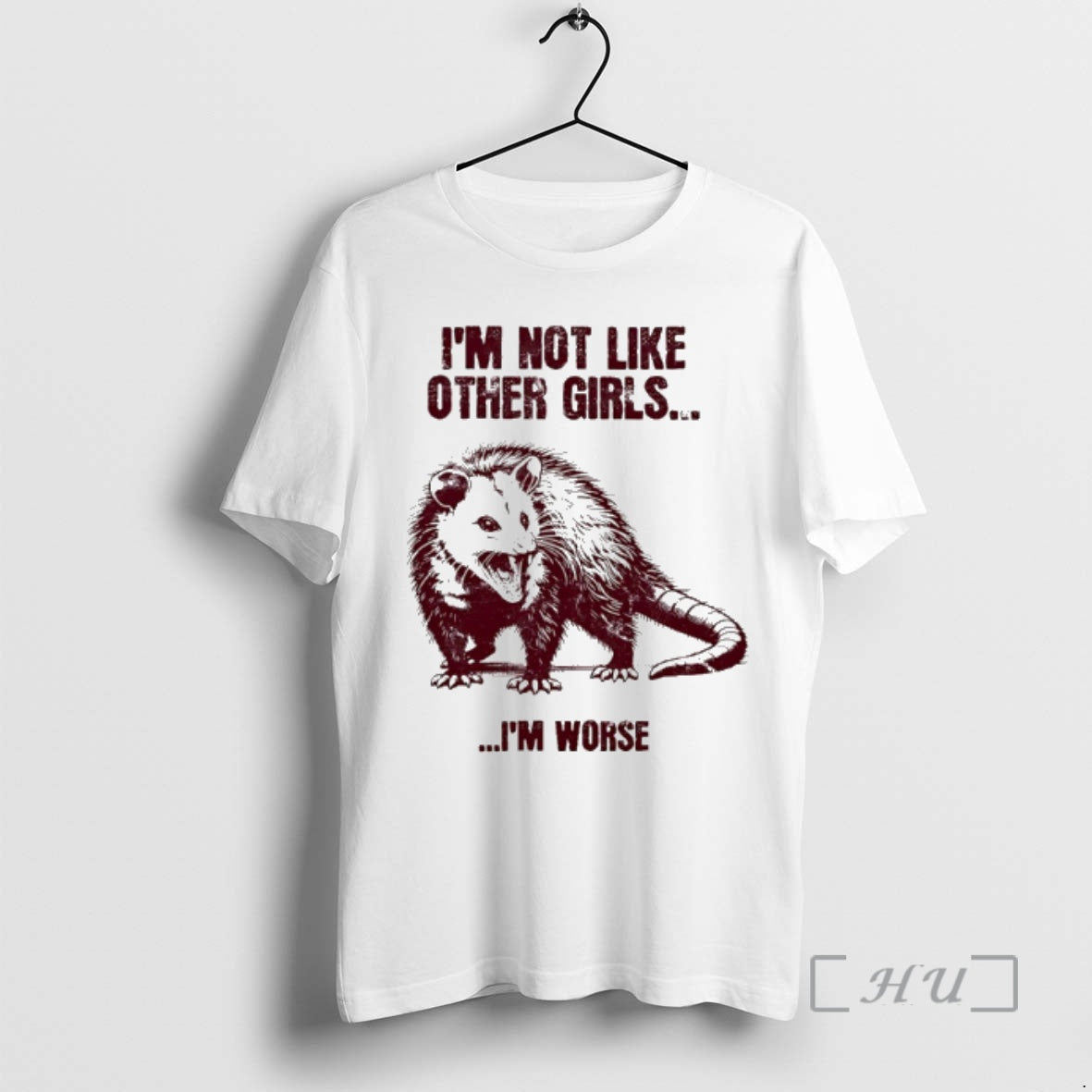 Officials Possum Im Not Like Other Girls Im Worse T-Shirts, Hoodie, Sweatshirt | AU18TeeNovaLab.com