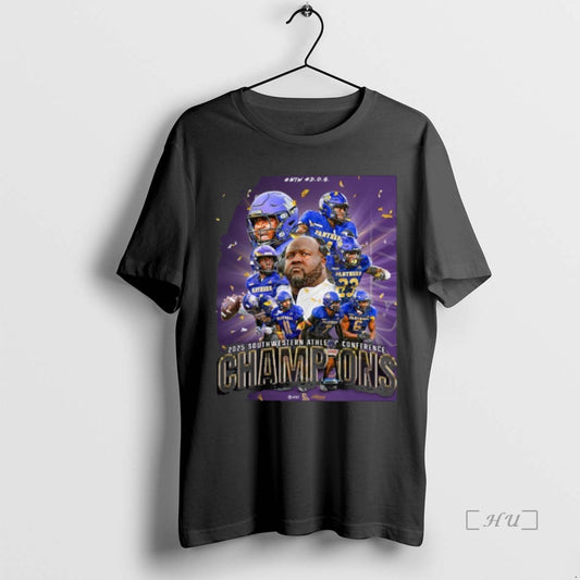 Officials Prairie View Am Football 2025 Swac Conference Champions T-Shirts, Hoodie, Sweatshirt | AU18TeeNovaLab.com