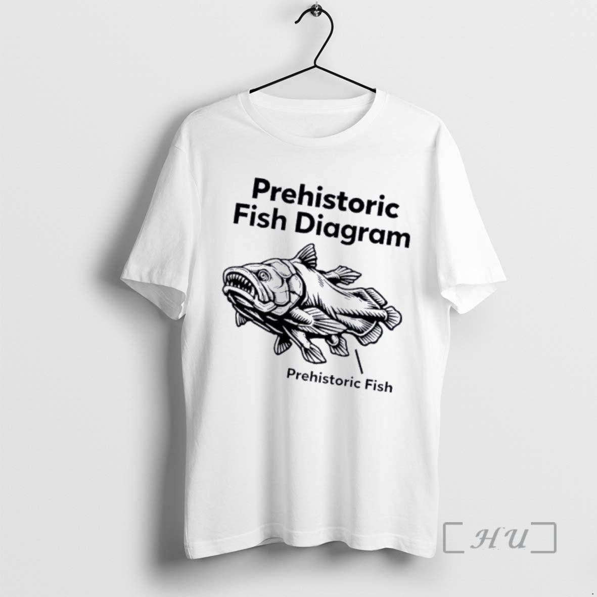 Officials Prehistoric Fish Diagram T-Shirts, Hoodie, Sweatshirt | AU18TeeNovaLab.com