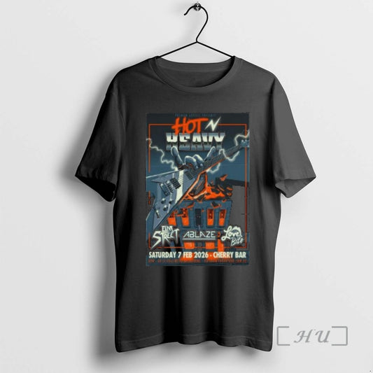 Officials Premier Artists Presents Hot N Heavy In Melbourne Aus Feb 7 2026 Circle Black T-Shirts, Hoodie, Sweatshirt