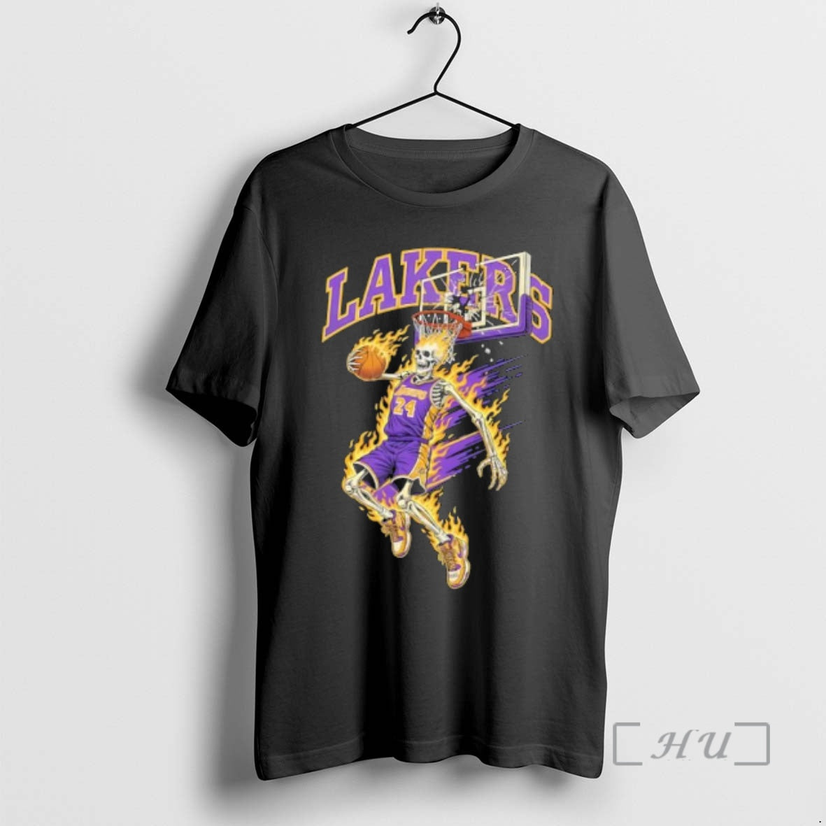 Officials Premium Los Angeles Lakers Mens Basketball Skeleton Player Fire T-Shirts, Hoodie, Sweatshirt | AU18TeeNovaLab.com