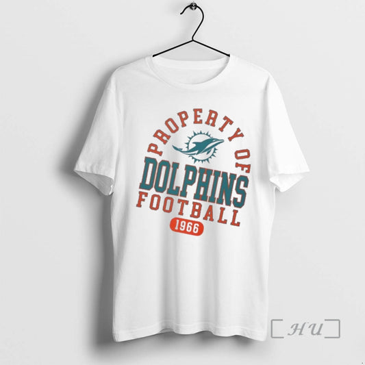 Officials Property Of Miami Dolphins Football Since 1966 T-Shirts, Hoodie, Sweatshirt | AU18TeeNovaLab.com