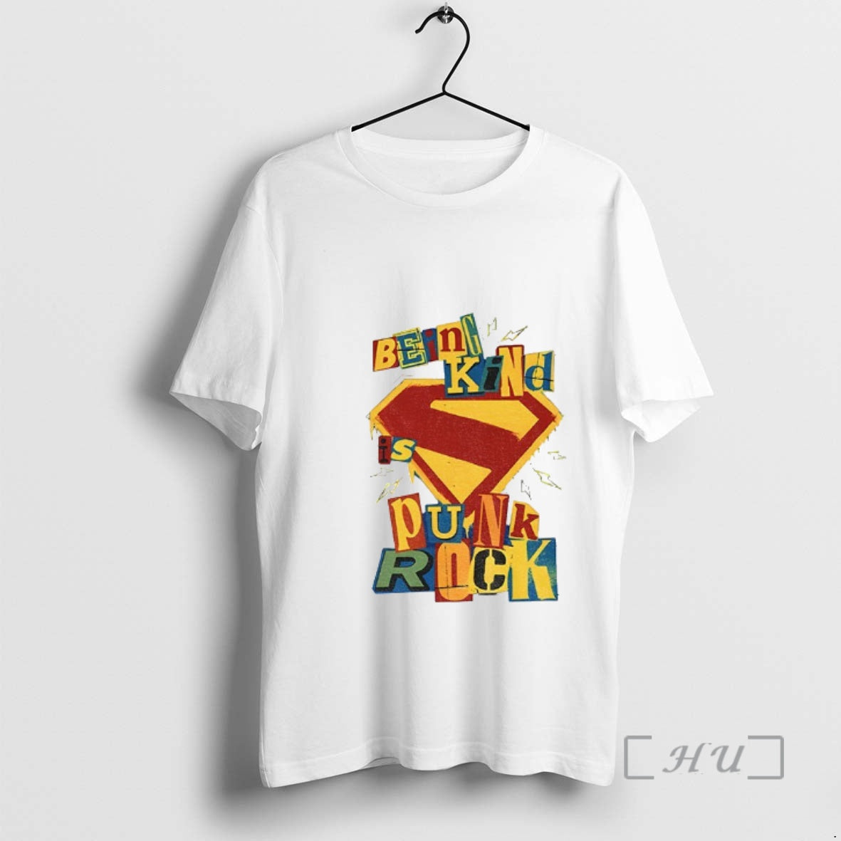 Officials Punk Rock Superman Being Kind Is Punk Rock T-Shirts, Hoodie, Sweatshirt | AU18TeeNovaLab.com