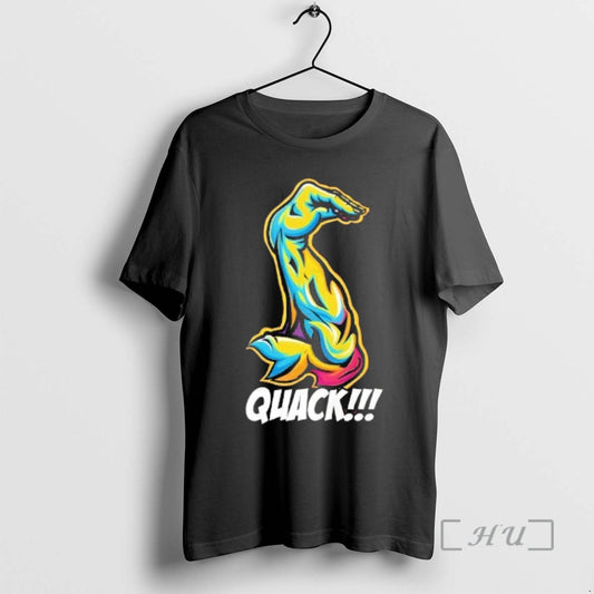 Officials Quack Muscle Optical Illusion Graphic T-Shirts, Hoodie, Sweatshirt | AU18TeeNovaLab.com