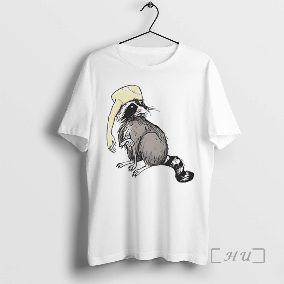 Officials Raccoon Wearing A Hat Human Arm Meme T-Shirts, Hoodie, Sweatshirt | AU18TeeNovaLab.com