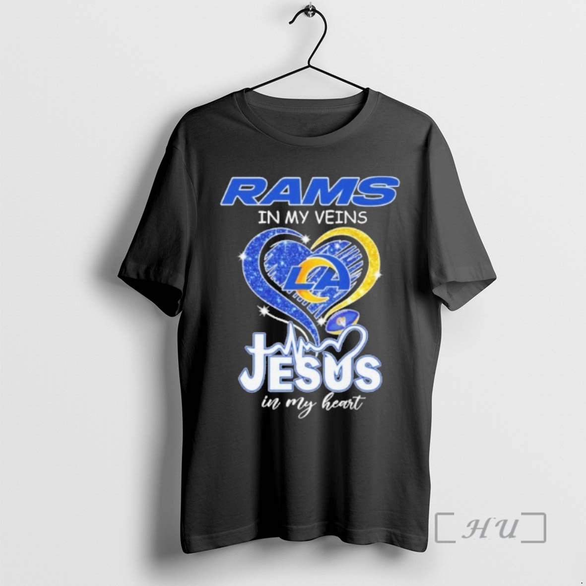 Officials Rams In My Veins Heart Jesus In My Heart T-Shirts, Hoodie, Sweatshirt | AU18TeeNovaLab.com
