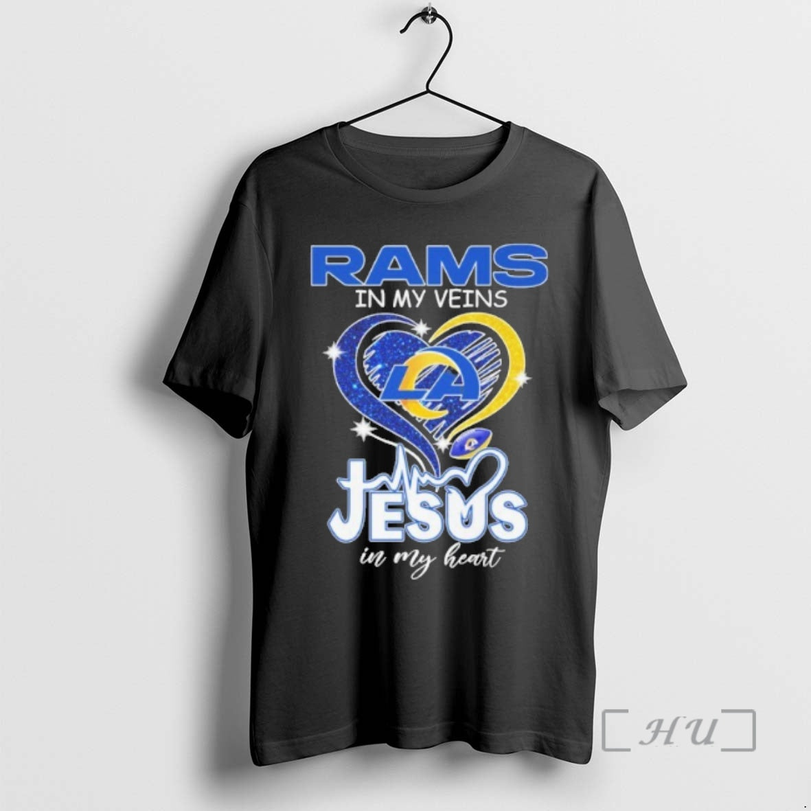 Officials Rams In My Veins Heart Logo Ball Jesus In My Heart Premium T Shirts Hoodie, Sweatshirt | AU18TeeNovaLab.com