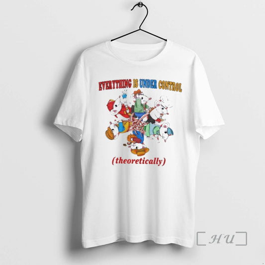 Officials Rat King Everything Is Under Control Theoretically T-Shirts, Hoodie, Sweatshirt | AU18TeeNovaLab.com